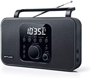 Muse M-091 R Radio portable Numérique Noir sur Sibesoin.com