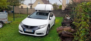 la petite annonce Vend honda civic 2013 sur Sibesoin.com / Thoury Ferottes